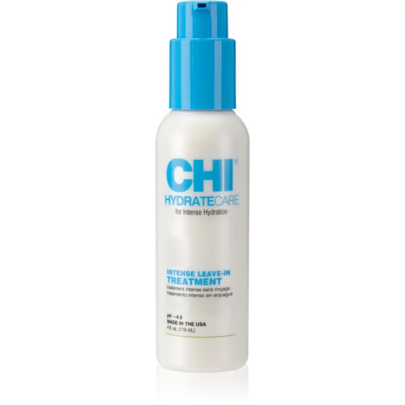 CHI HYDRATECARE Intense Leave-In Treatment leöblítést nem igénylő ápolás száraz hajra 118 ml