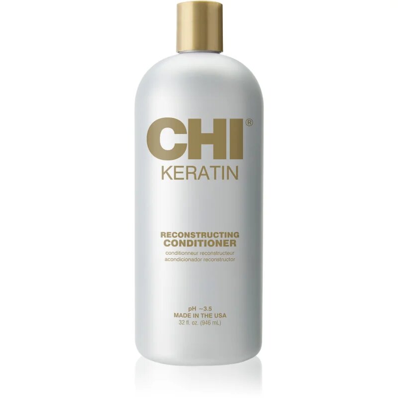 CHI Keratin keratinos kondicionáló száraz és rakoncátlan hajra 946 ml