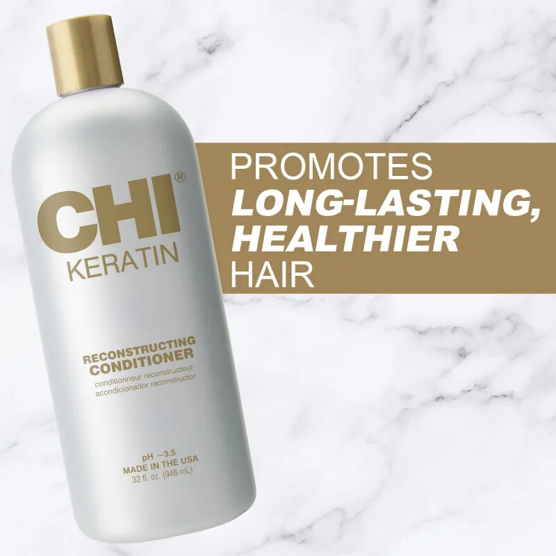 CHI Keratin keratinos kondicionáló száraz és rakoncátlan hajra 946 ml