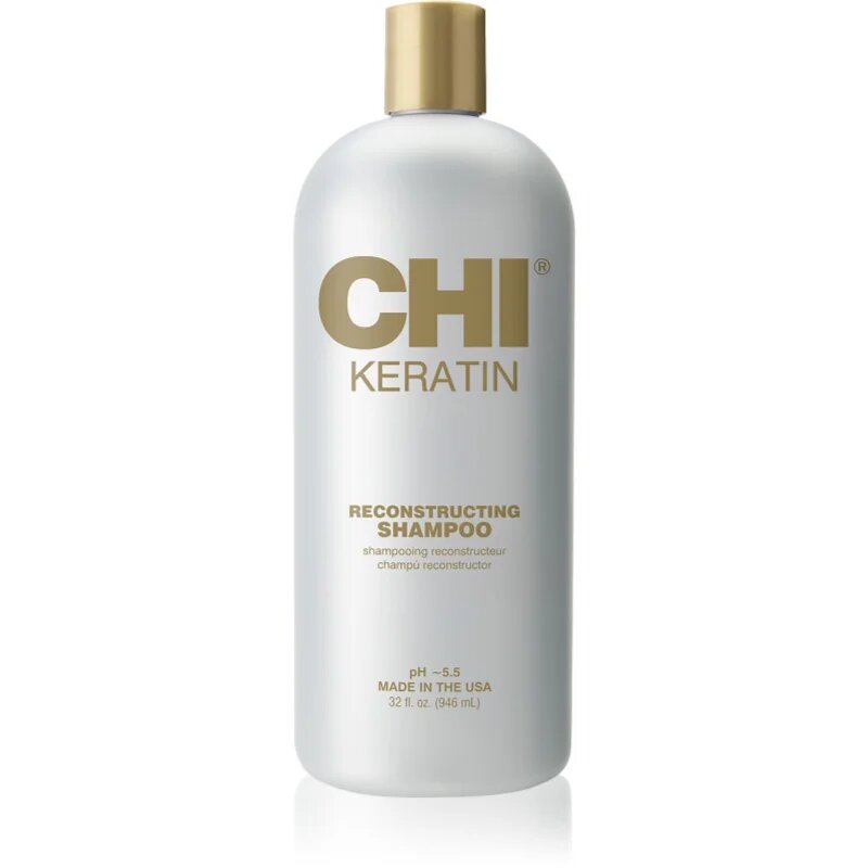 CHI Keratin Reconstructing Shampoo keratinos sampon száraz és rakoncátlan hajra 946 ml