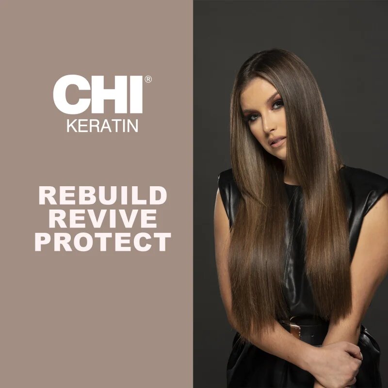 CHI Keratin Reconstructing Shampoo keratinos sampon száraz és rakoncátlan hajra 946 ml