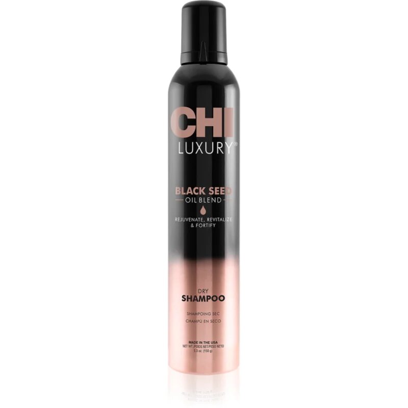 CHI Luxury Black Seed Oil Dry Shampoo matt száraz sampon dús hatásért 150 ml