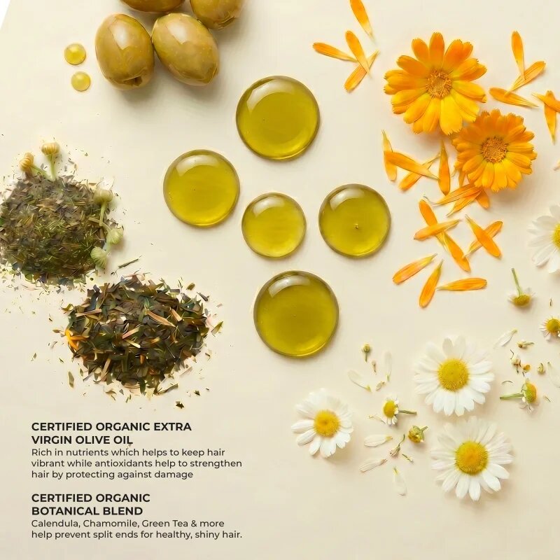CHI Olive Naturals Hair & Body Shampoo sampon és tusfürdő olívaolajjal 2 az 1-ben 340 ml