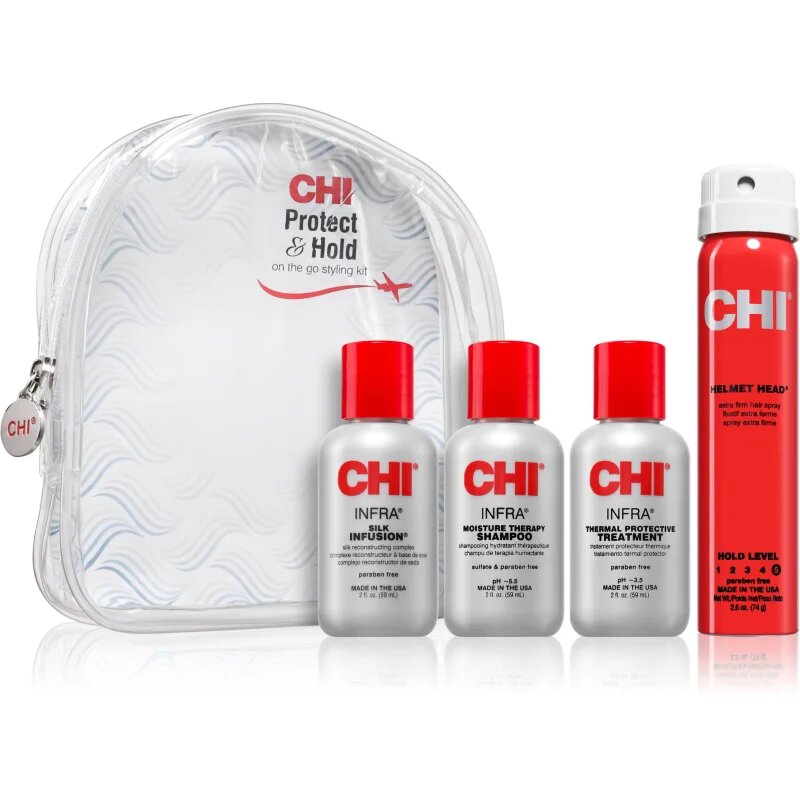 CHI Protect & Hold On The Go Styling Kit utazási készlet hajra