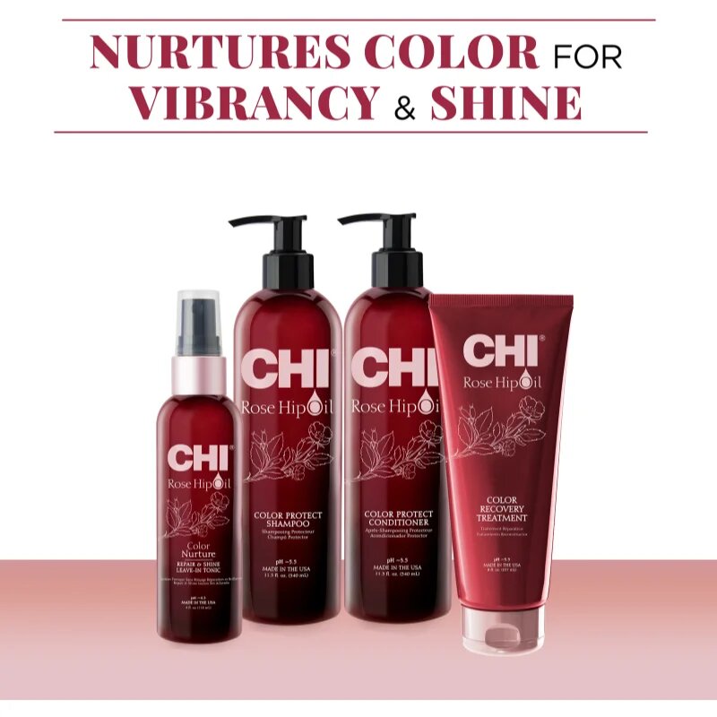 CHI Rose Hip Oil Shampoo sampon festett hajra 739 ml