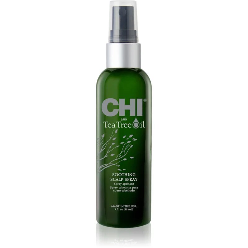 CHI Tea Tree Oil Soothing Scalp Spray Nyugtató spray irritált viszketó fejbőrre 89 ml