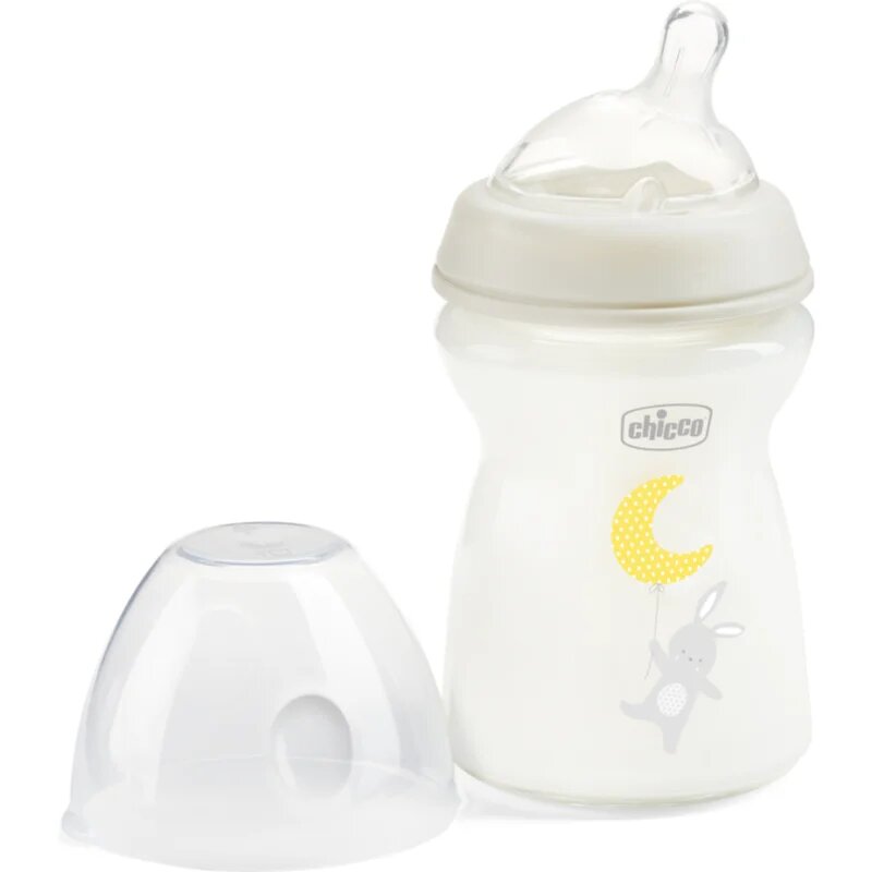 Chicco Natural Feeling Glass Neutral II cumisüveg 0m+ 1 db