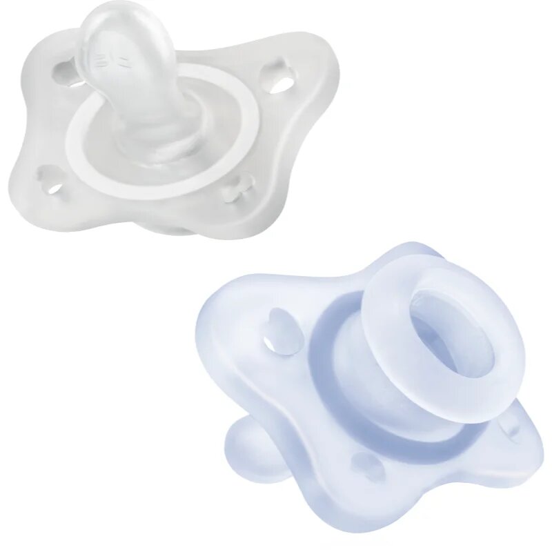 Chicco Physio Forma Mini Soft 0-2m cumi Blue/Transparent 2 db