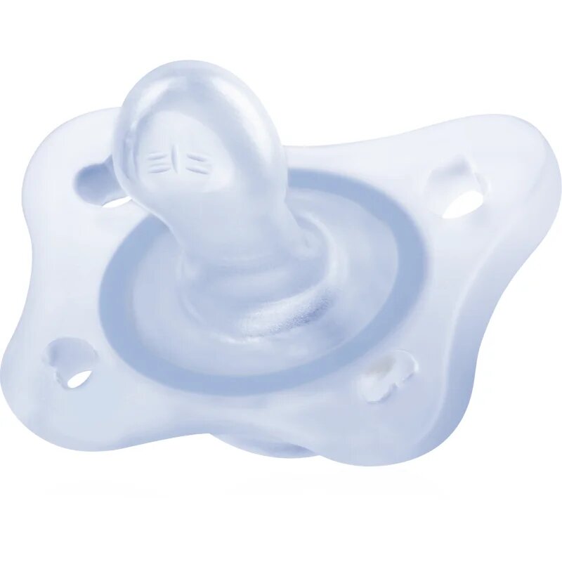 Chicco Physio Forma Mini Soft 0-2m cumi Blue/Transparent 2 db