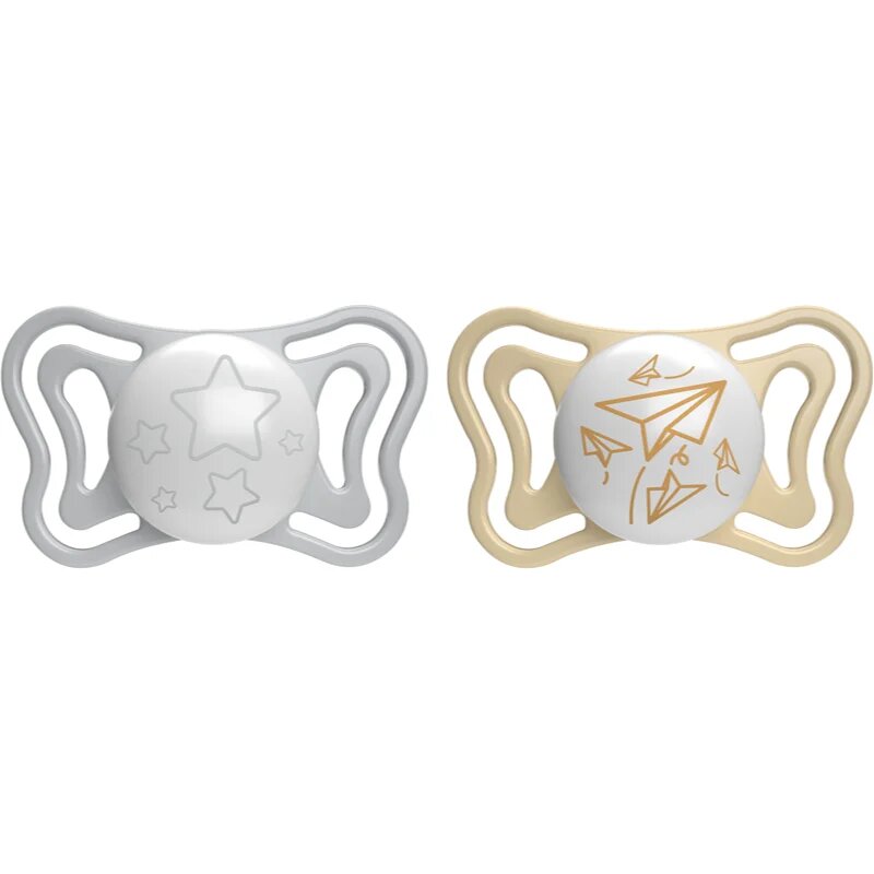 Chicco Physio Light Physio Forma Night cumi 6-16 m Grey/Gold 2 db