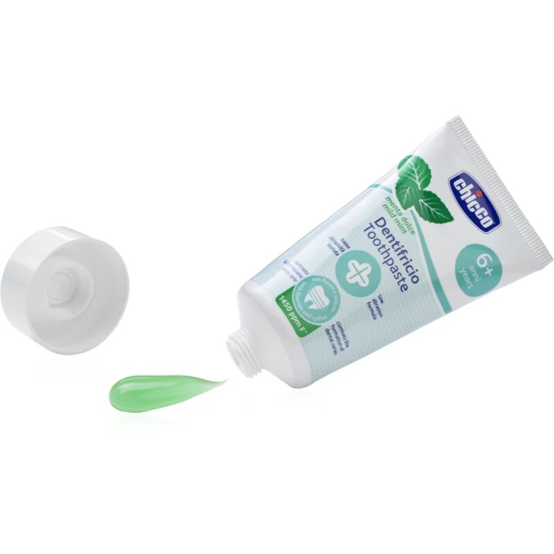 Chicco Toothpaste Mild Mint fogkrém gyermekeknek 6+ év 1 db