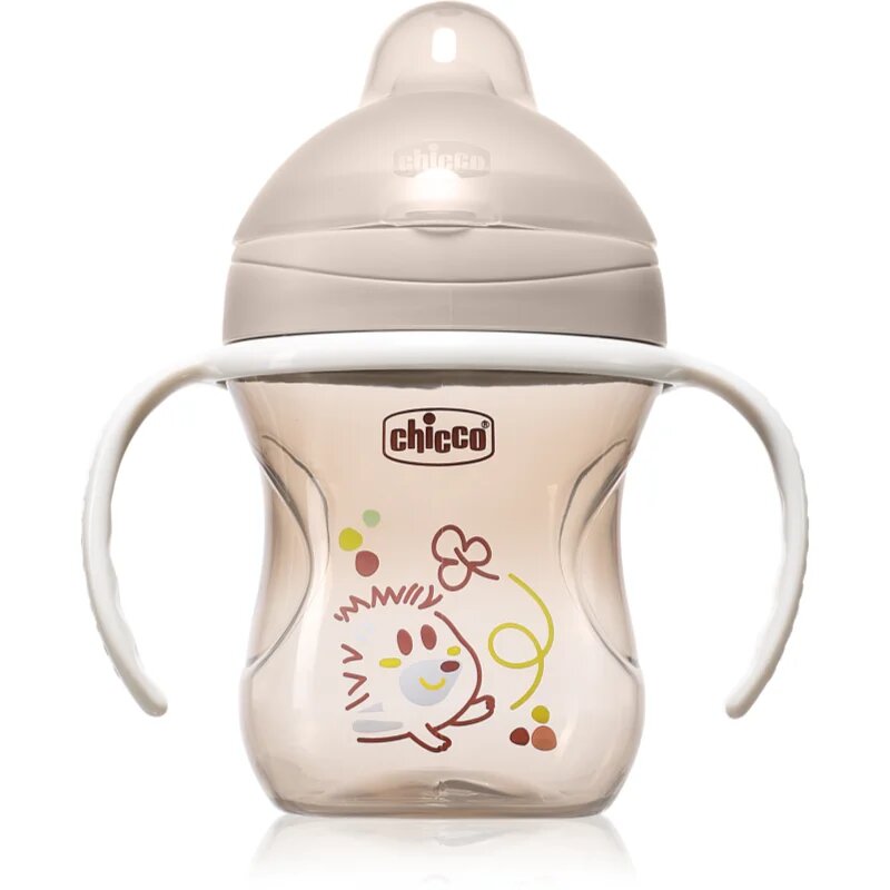 Chicco Training Cup 6m+ gyakorlóbögre fogantyúval Grey 1 db