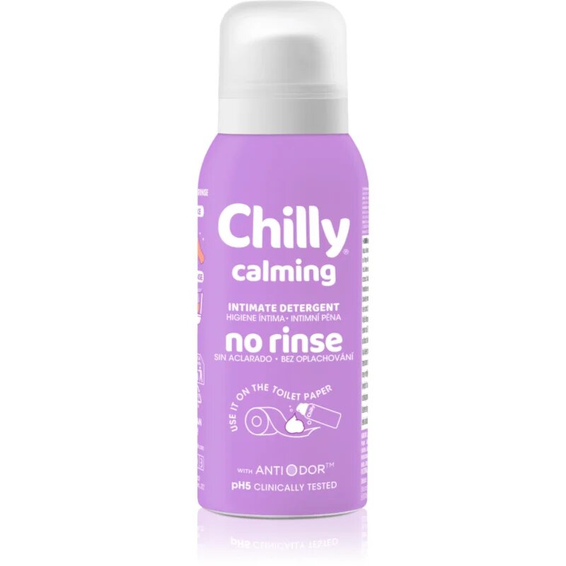 Chilly Soothing No Rinse finoman tisztító hab intim higiéniára 100 ml