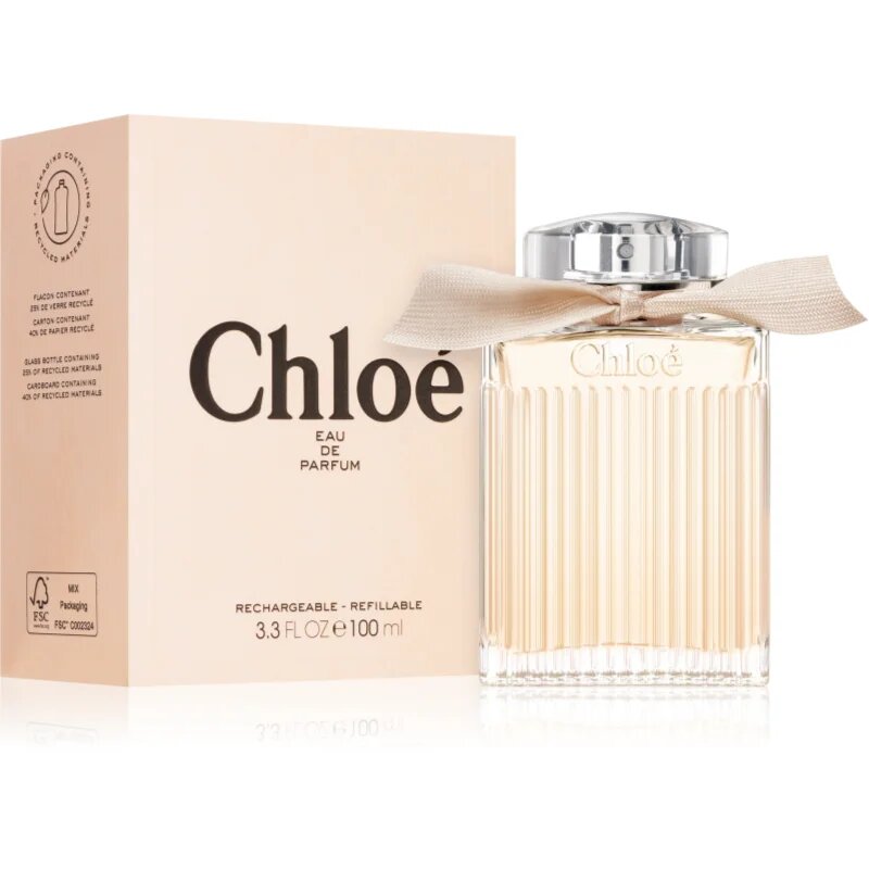 Chloé Eau de Parfum utántölthető hölgyeknek 100 ml