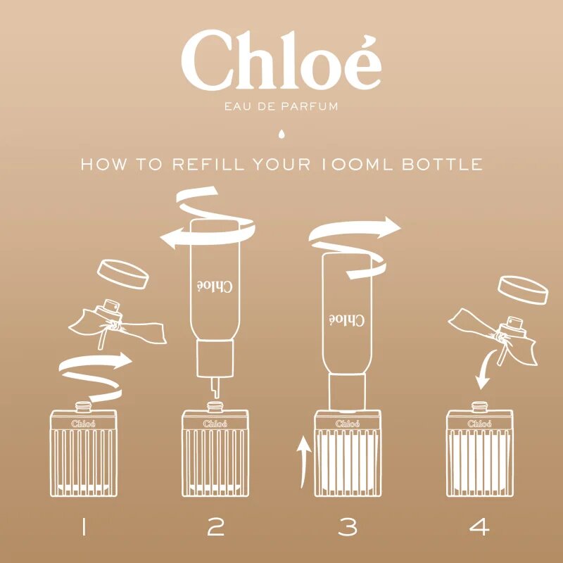 Chloé Eau de Parfum utántölthető hölgyeknek 100 ml