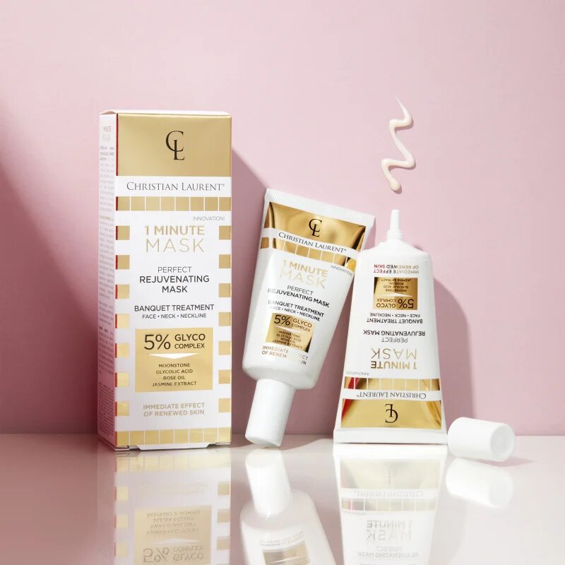 Christian Laurent 1 Minute Mask 5% Glyco Complex fiatalító maszk 30 ml