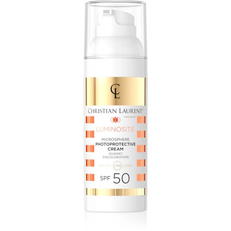 Christian Laurent Luminosité SPF 50 nyugtató nappali krém vörösödés ellen 50 ml