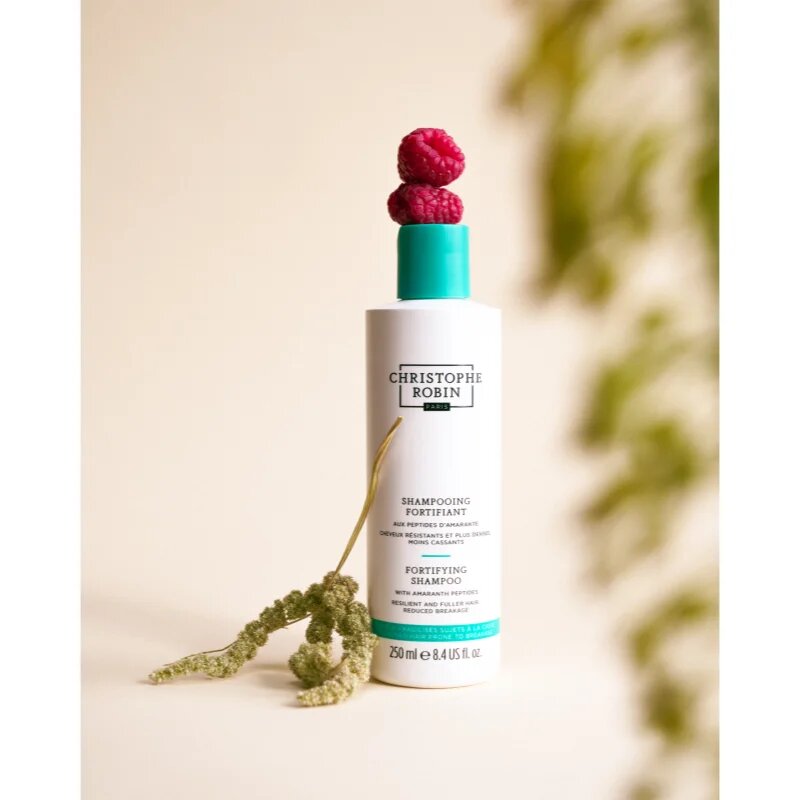 Christophe Robin Fortifying Shampoo with Amaranth Peptides extra finom sampon hajhullás ellen 250 ml