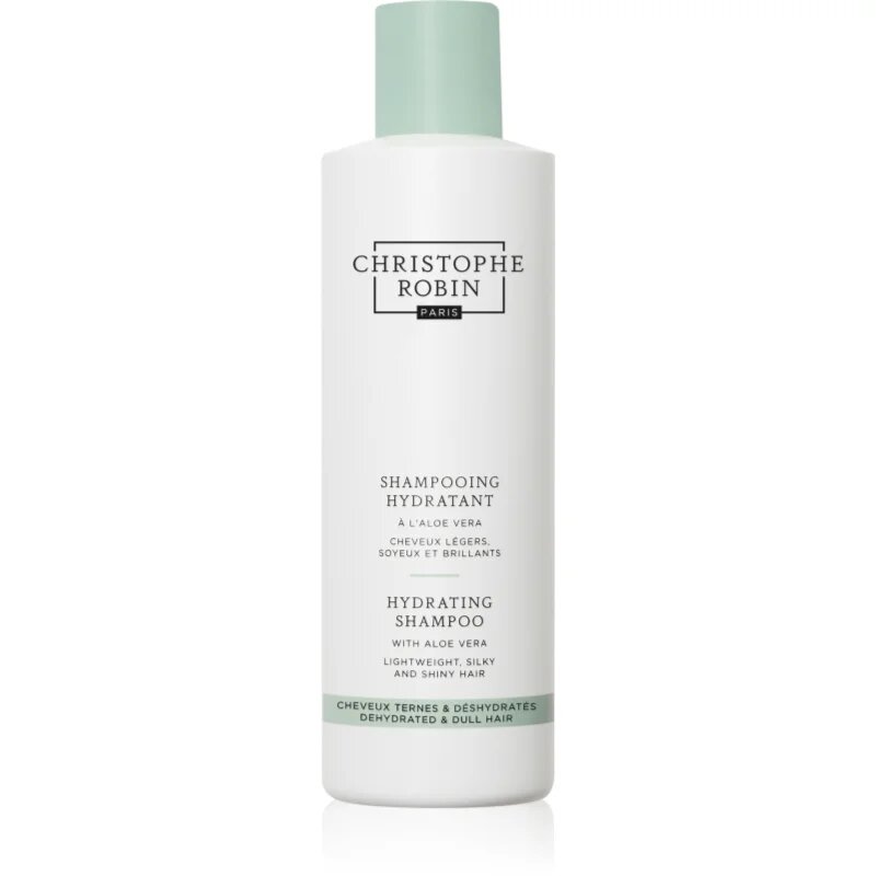 Christophe Robin Hydrating Shampoo hidratáló sampon Aloe Vera tartalommal 250 ml