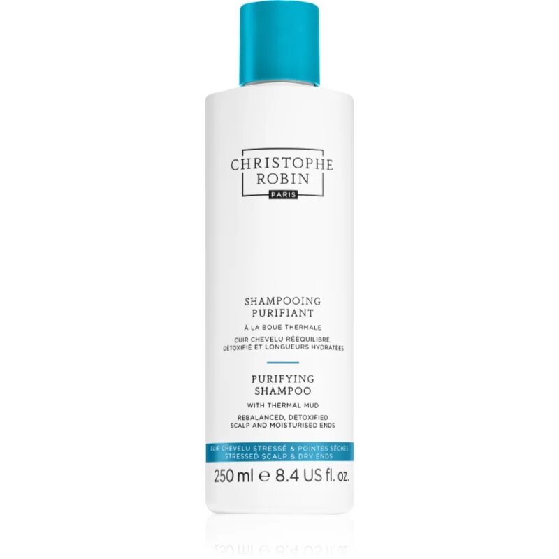 Christophe Robin Purifying Tisztító méregtelenítő sampon 250 ml