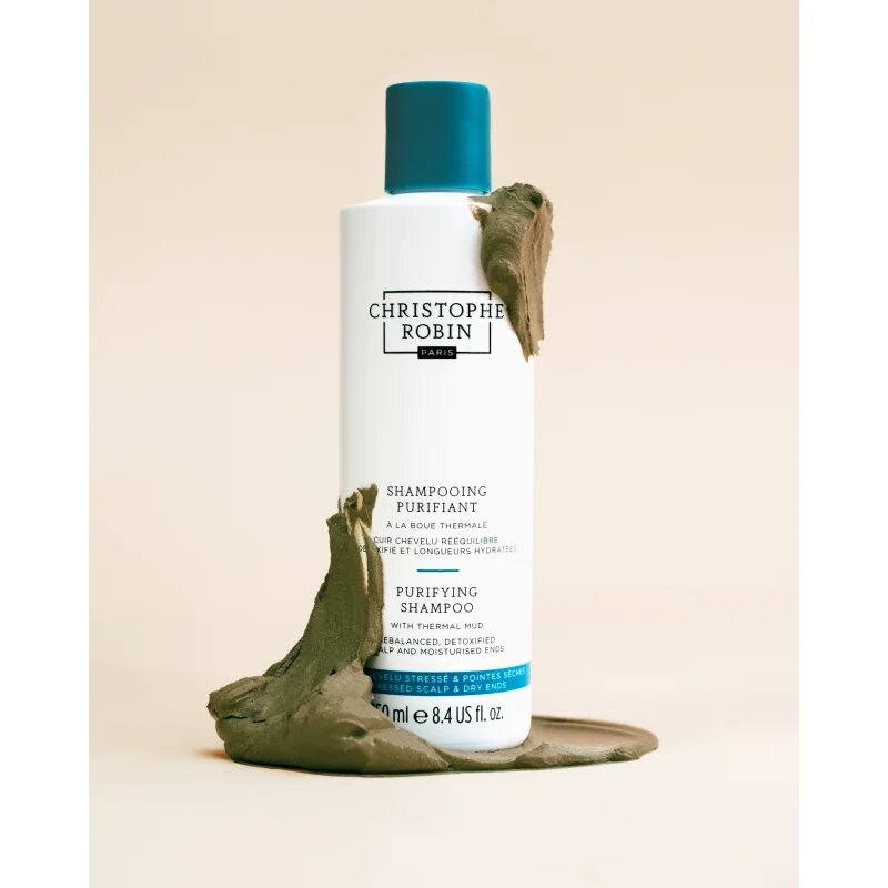 Christophe Robin Purifying Tisztító méregtelenítő sampon 250 ml
