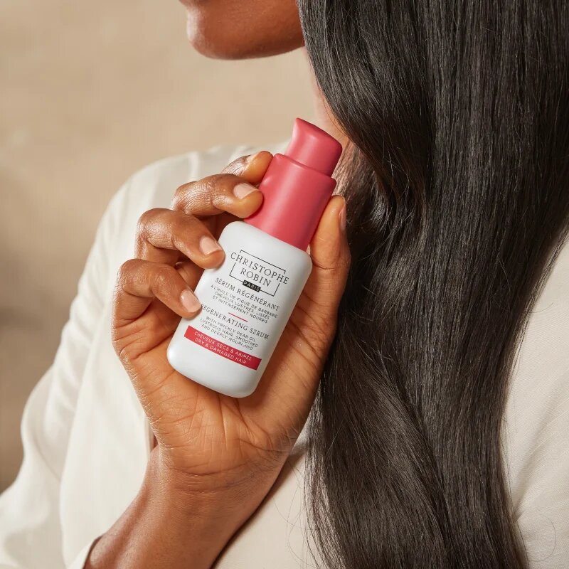 Christophe Robin Regenerating Serum regeneráló szérum száraz sérült vegyileg kezelt hajra 50 ml