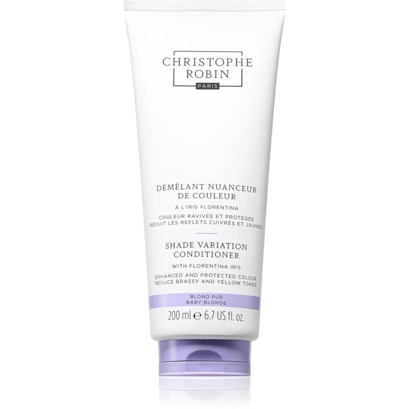 Christophe Robin Shade Variation Conditioner kondicionáló a szőke és melírozott hajra 200 ml