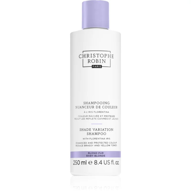 Christophe Robin Shade Variation Shampoo Shampoo sampon szőke hajra 250 ml