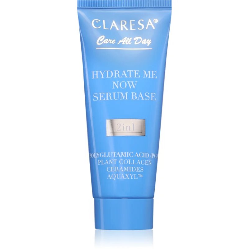 Claresa Care All Day Hydrate Me Now Serum hidratáló bázis alapozó alá 30 ml