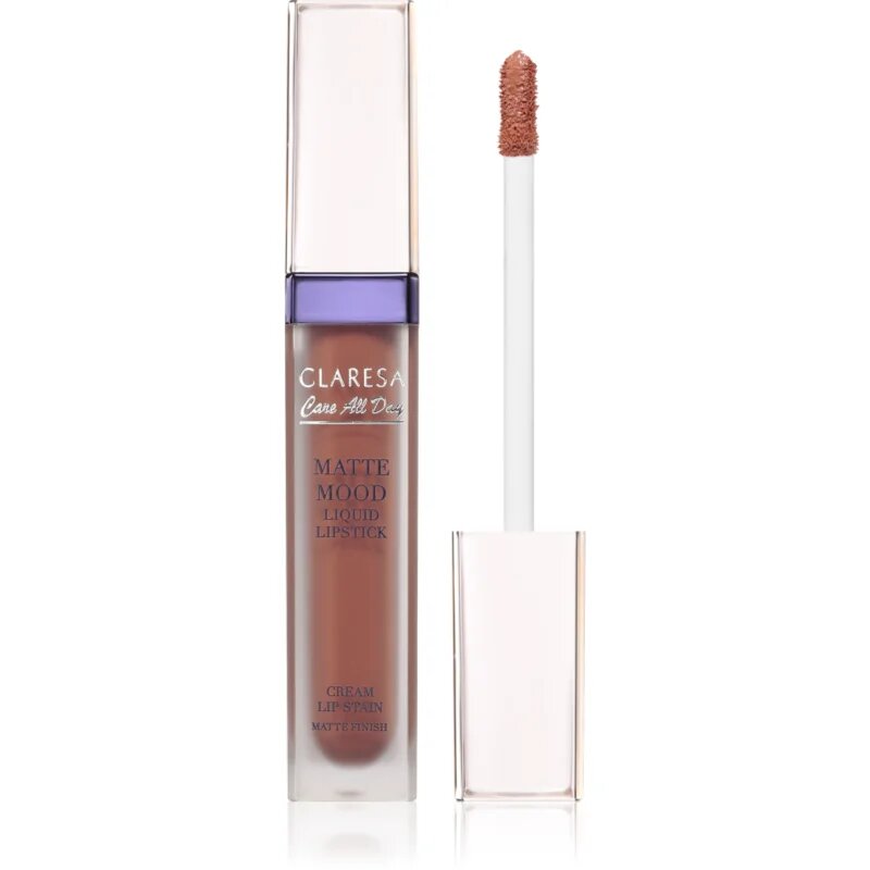 Claresa Care All Day Matte Mood Liquid Lipstick mattító folyékony rúzs árnyalat 02 Hope 7 ml
