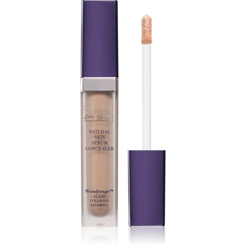 Claresa Care All Day Natural Skin Serum Concealer folyékony fedő korrektor árnyalat 1P Peach 7 ml