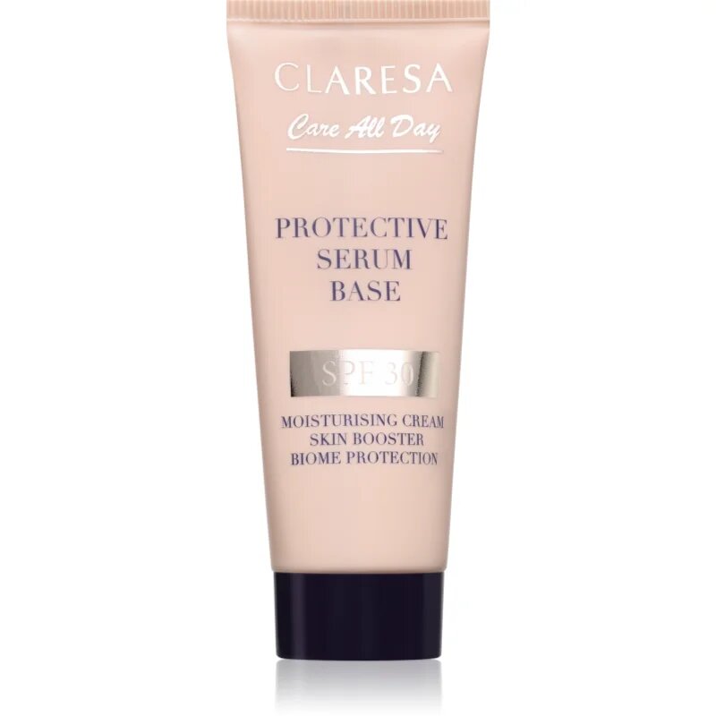 Claresa Care All Day Protective Serum Base hidratáló arcszérum a bőr védelmére SPF 30 Universal 30 ml