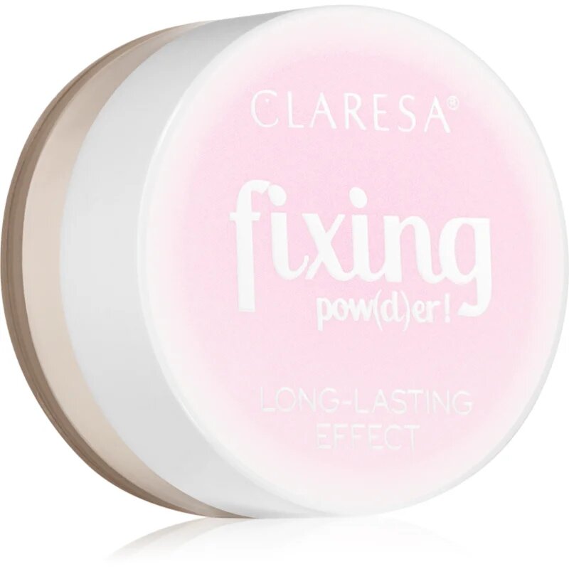 Claresa Fixing Pow(d)er! átlátszó könnyed púder 55 g