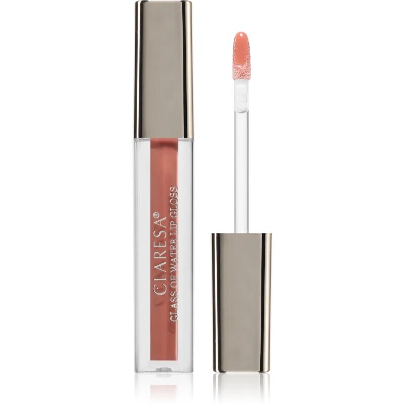 Claresa Glass of Water Lip Gloss tartós ajakfény árnyalat 06 Iced Latte 2 g