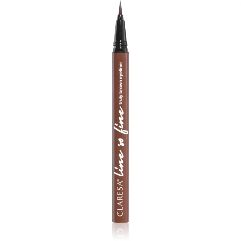 Claresa Line So Fine tartós szemfilc árnyalat Brown 08 g