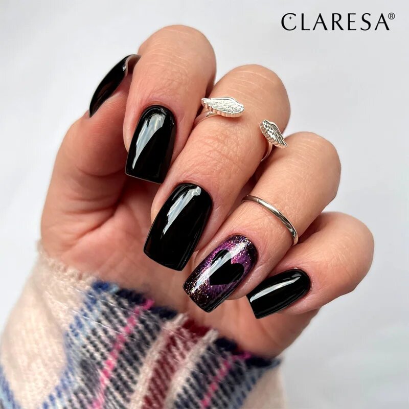 Claresa SoakOff UV/LED Color Black géles körömlakk árnyalat 900 5 g