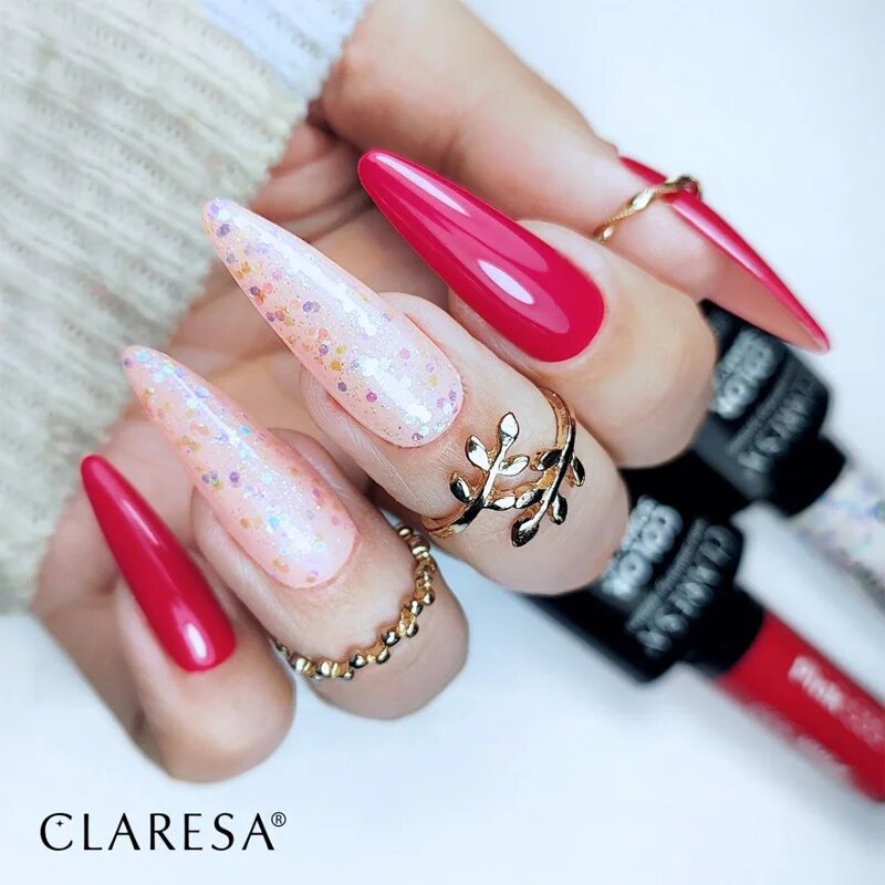 Claresa SoakOff UV/LED Color Glitter géles körömlakk árnyalat 2 5 g