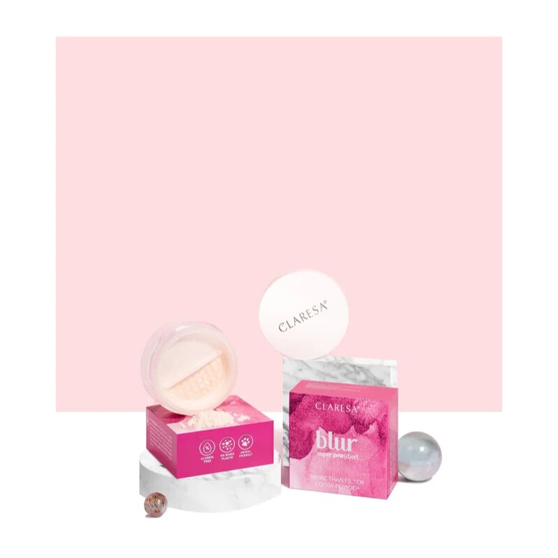 Claresa Super Pow(d)er Blur porpúder a tökéletes küllemért 12 g