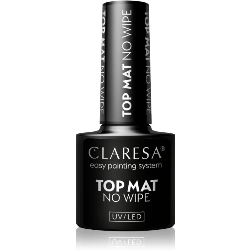 Claresa UV/LED Top Mat No Wipe fedő gél lakk matt hatású 5 g