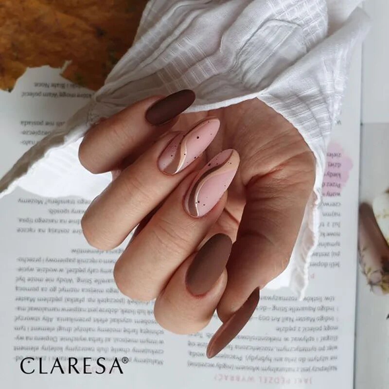 Claresa UV/LED Top Mat No Wipe fedő gél lakk matt hatású 5 g