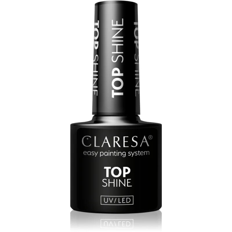 Claresa UV/LED Top Shine zselés fedő körömlakk fényes 5 g
