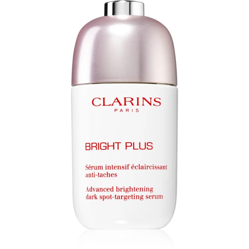 Clarins Bright Plus Advanced Dark Spot-targeting Serum fényesítő hatású arcszérum a sötét foltok ellen 50 ml