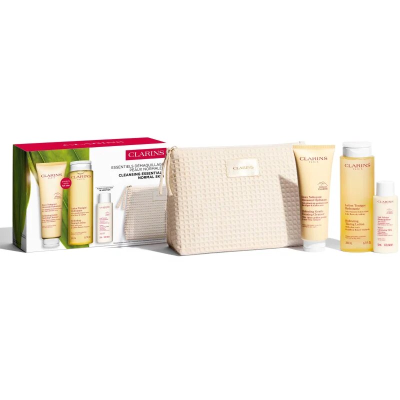 Clarins Cleansing Essentials Normal Skin ajándékszett normál bőrre