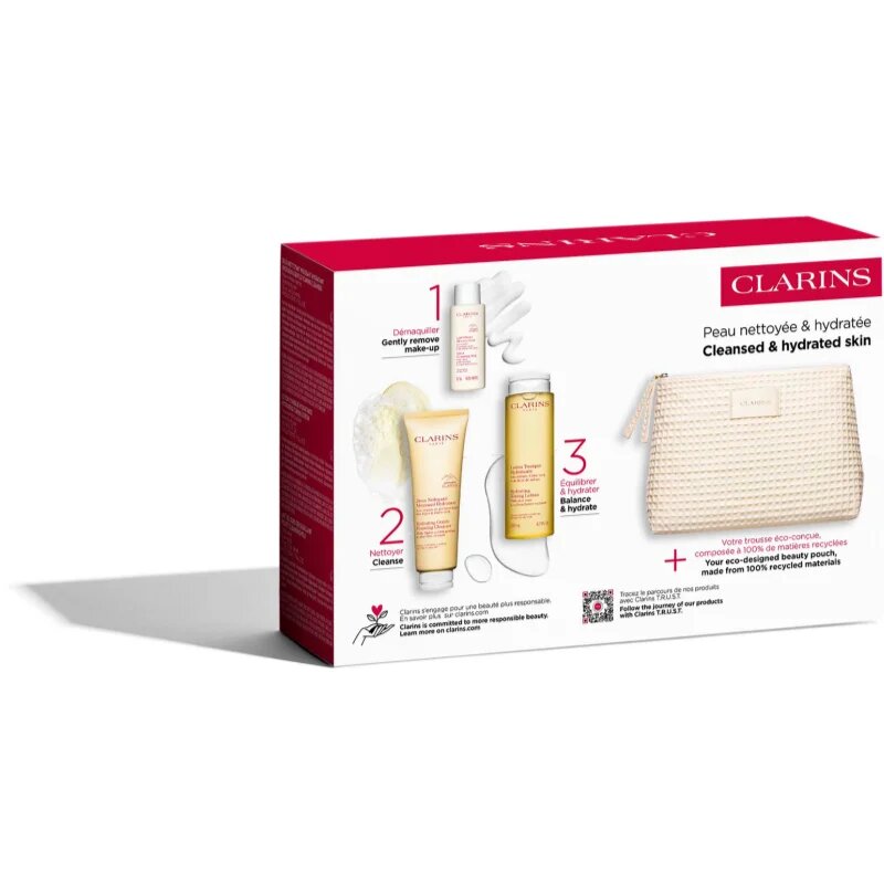 Clarins Cleansing Essentials Normal Skin ajándékszett normál bőrre
