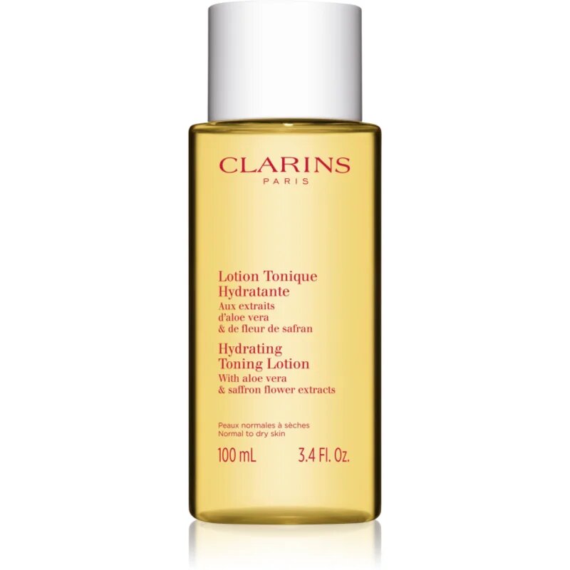 Clarins Cleansing Hydrating Toning Lotion hidratáló tonik normál és száraz bőrre 100 ml