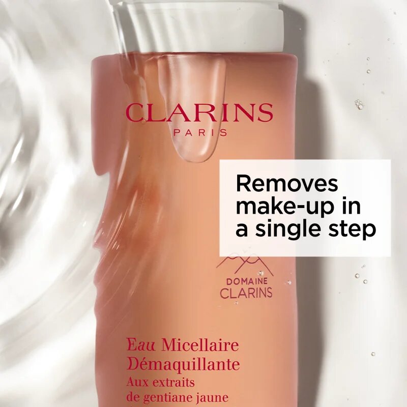 Clarins Cleansing Micellar Water tisztító micellás víz az érzékeny arcbőrre 200 ml