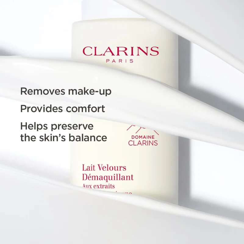 Clarins Cleansing Velvet Cleansing Milk könnyű állagú tisztítótej 200 ml
