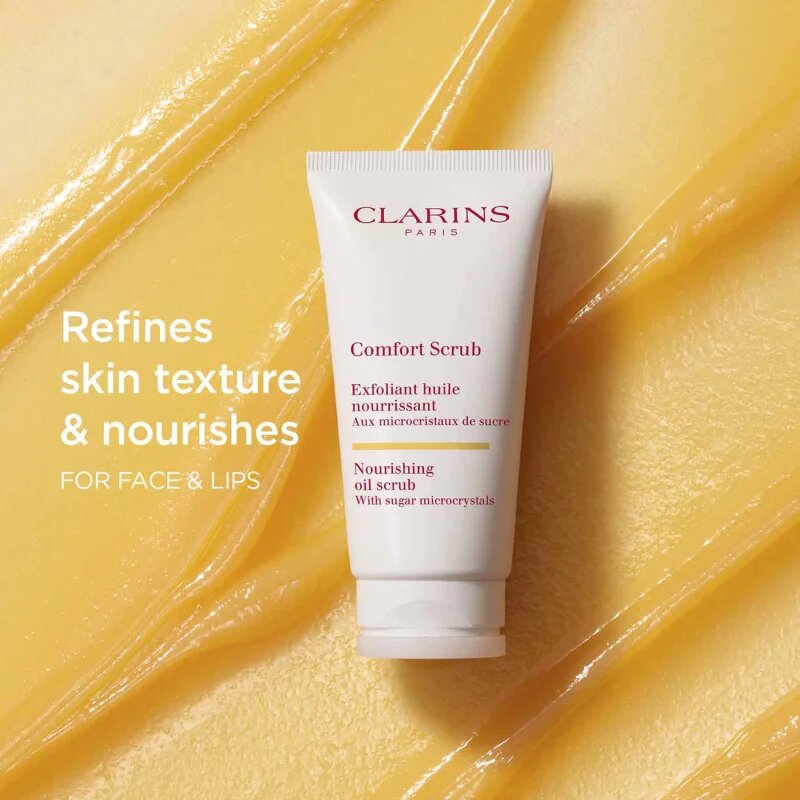 Clarins Comfort Scrub Nourishing Oil Scrub olajos peeling tápláló hatással 50 ml