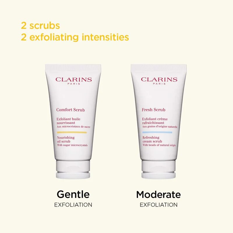 Clarins Comfort Scrub Nourishing Oil Scrub olajos peeling tápláló hatással 50 ml