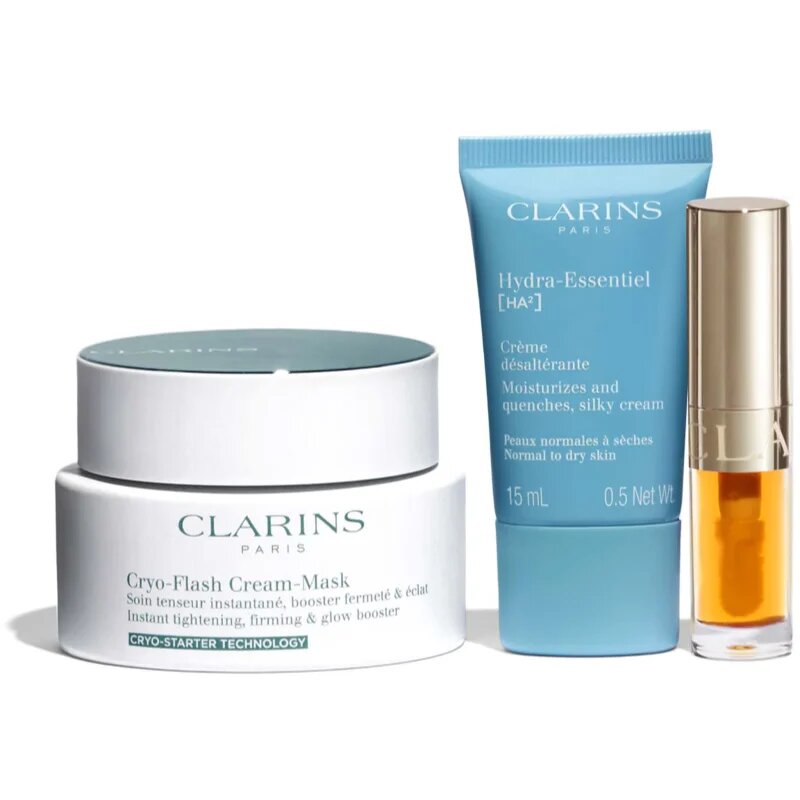 Clarins Cryo-Flash Mask Holiday Season ajándékszett